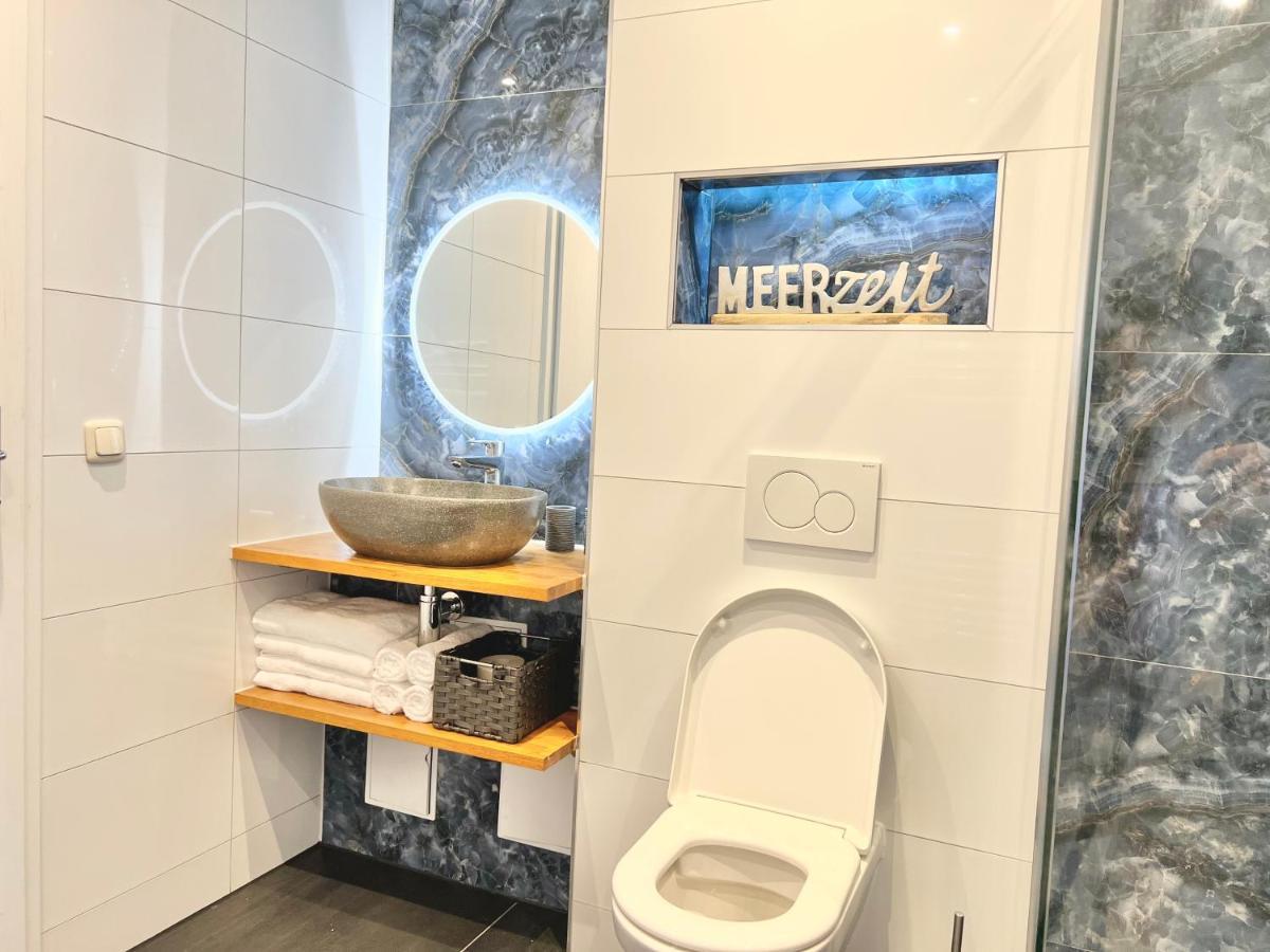 Reriker Perle Mit Sauna - Direkt Am Haffplatz Exterior foto